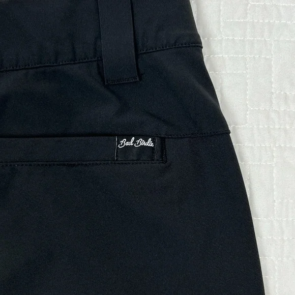 Bad Birdie Golf Pants Men's 34x34 Black Golf Performance Pants Sport Polyester - Picture 6 of 10